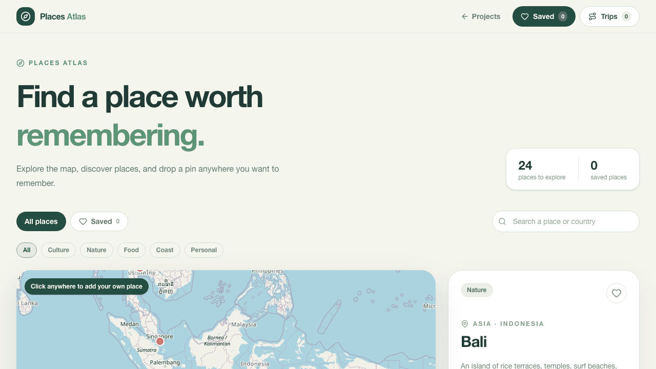 Places Atlas project preview