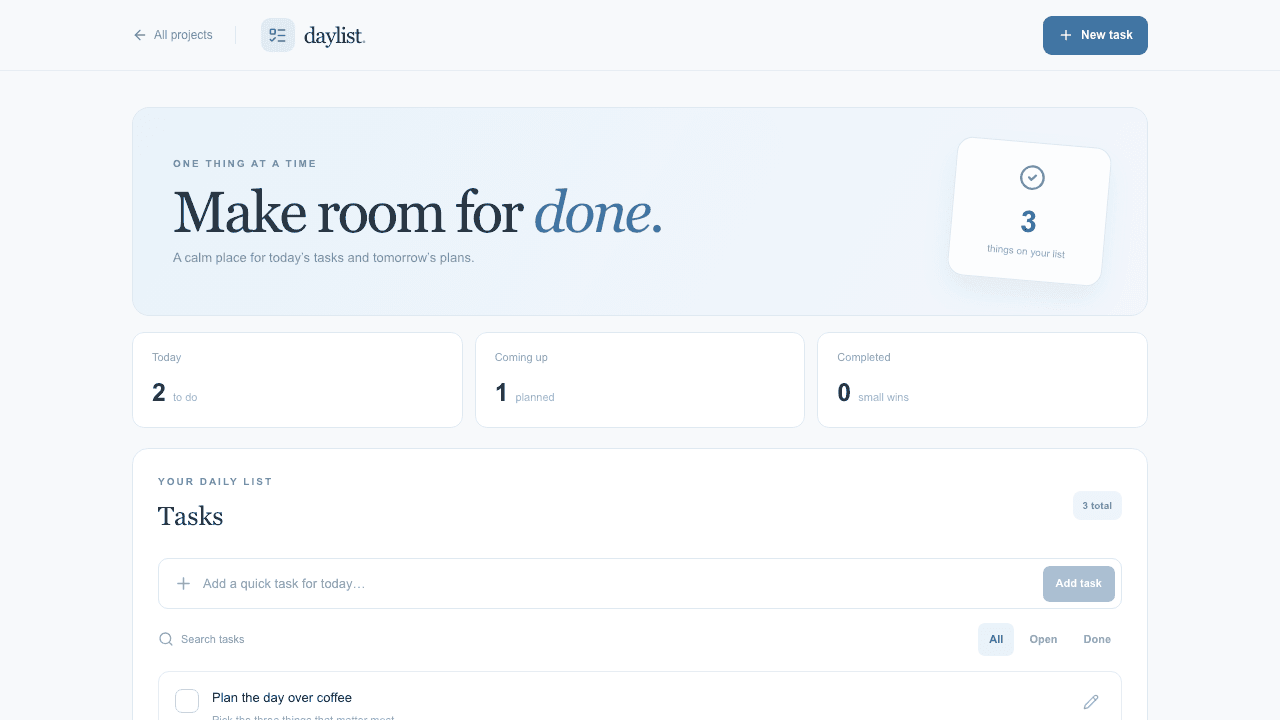 To-do List project preview